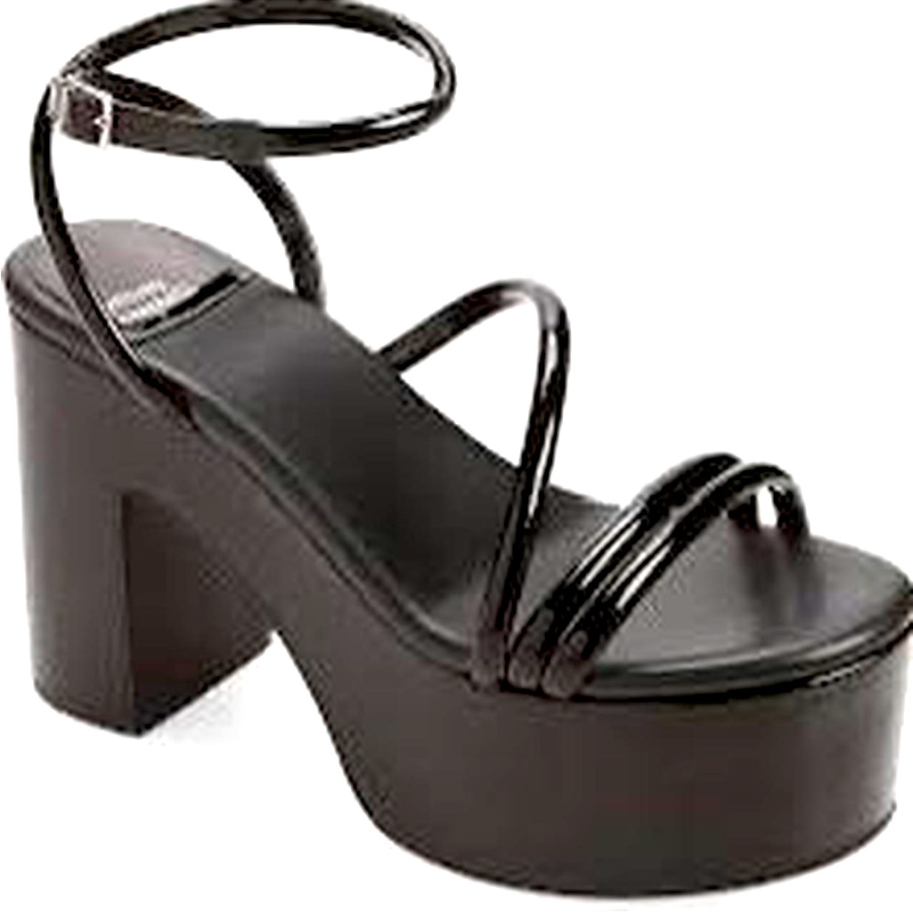 Jeffrey Campbell Mamba Sandals Platform Strappy Y2k Whimsygoth Chunky Festival 8